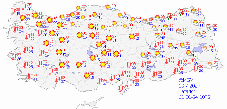 Meteoroloji 5 kenti sarı kodla uyardı: Eyyam-ı bahurdan önce son sağanak... - 2. Resim