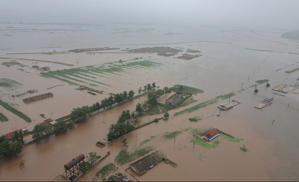 Kuzey Kore'yi sel götürdü, Kim yöneticileri suçladı: Tembeller, sorumsuzlar Kuzey Kore'yi sel götürdü, Kim yöneticileri suçladı: Tembeller, sorumsuzlar - 1. Resim