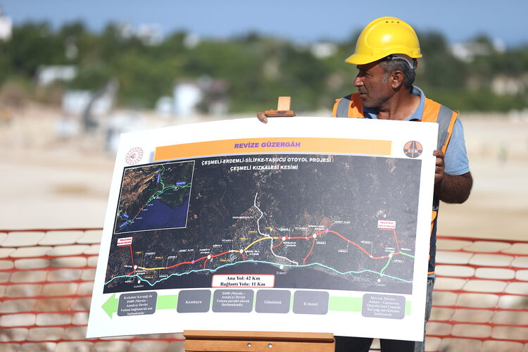 Bakan müjdeyi yerinde verdi! Dev proje ile 2,5 saatlik yol 18 dakikaya inecek - 3. Resim