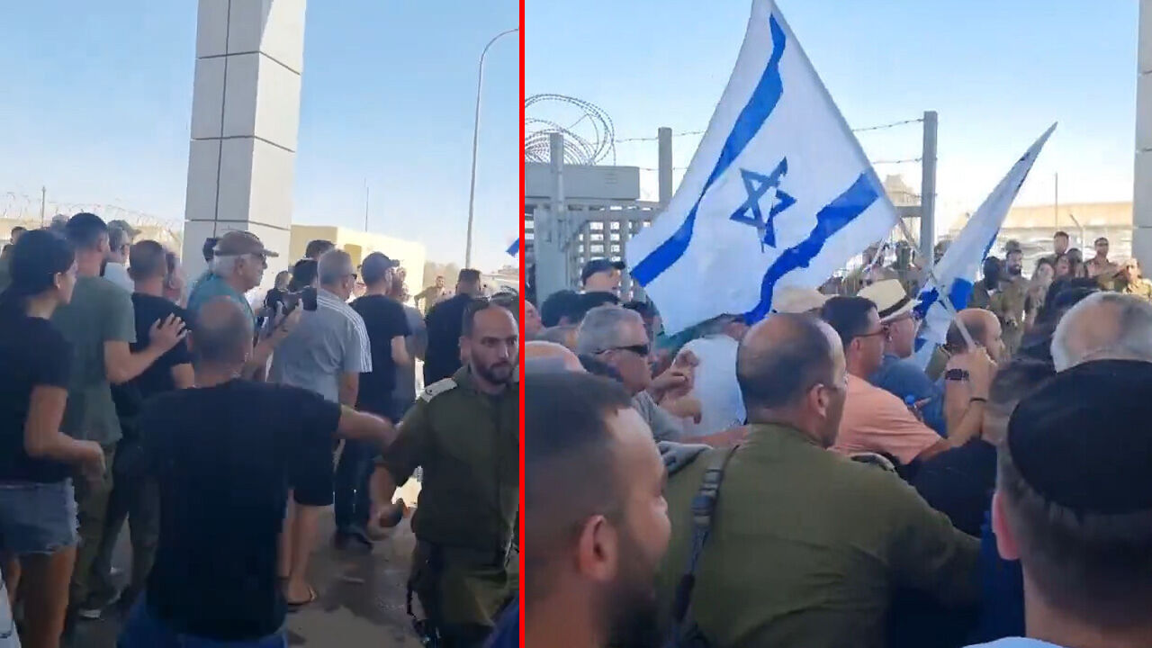 Gazze'de son durum... İsrail'de ortalık karıştı! Mahkeme ve askeri üsse baskın düzenlendi - 2. Resim