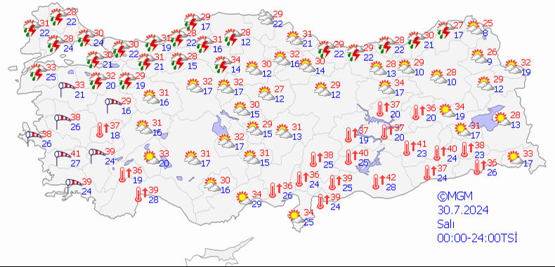 Meteoroloji yeni hava tahmin raporunu açıkladı: Marmara'da sıcaklık düşüyor! - 1. Resim