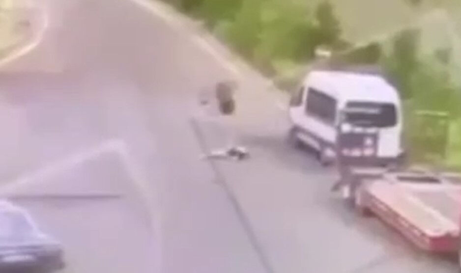 Tırdan fırlayan teker genç kızın ölümüne neden oldu! Görüntüler ortaya çıktı - 1. Resim