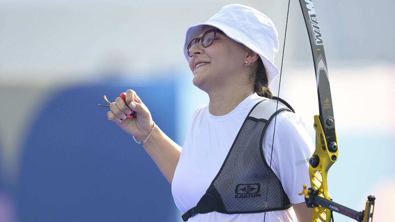 7 aylık hamile sporcu Paris Olimpiyatları'na damga vurdu 7 aylık hamile sporcu Paris Olimpiyatları'na damga vurdu - 1. Resim