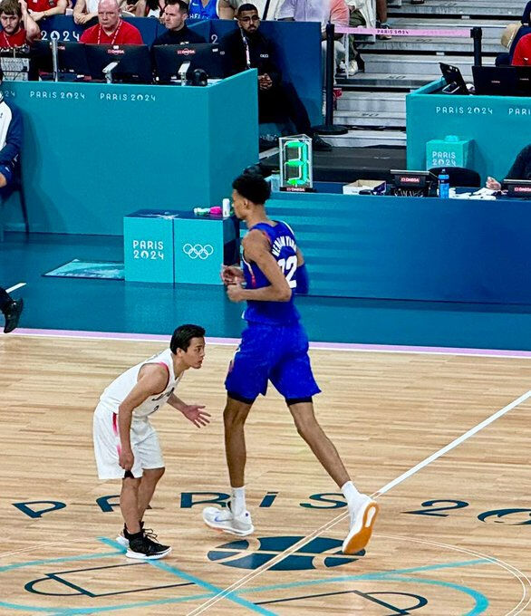 Paris'te Wembanyama-Yuki Togashi rekabeti olimpiyata damga vurdu! Sosyal medyada gündem oldu Paris'te Wembanyama-Yuki Togashi rekabeti olimpiyata damga vurdu! Sosyal medyada gündem oldu - 2. Resim