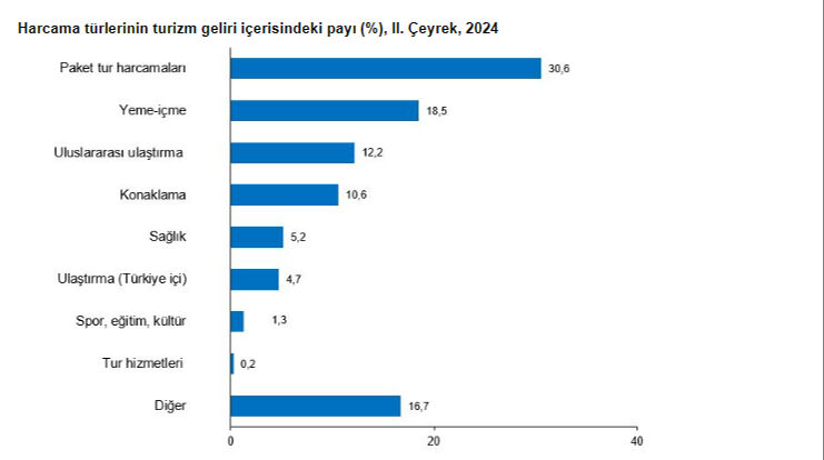 Turizm gelirlerinde büyük artış! 2024 rekorların yılı oldu Turizm gelirlerinde büyük artış! 2. çeyrek rakamı açıklandı - 1. Resim