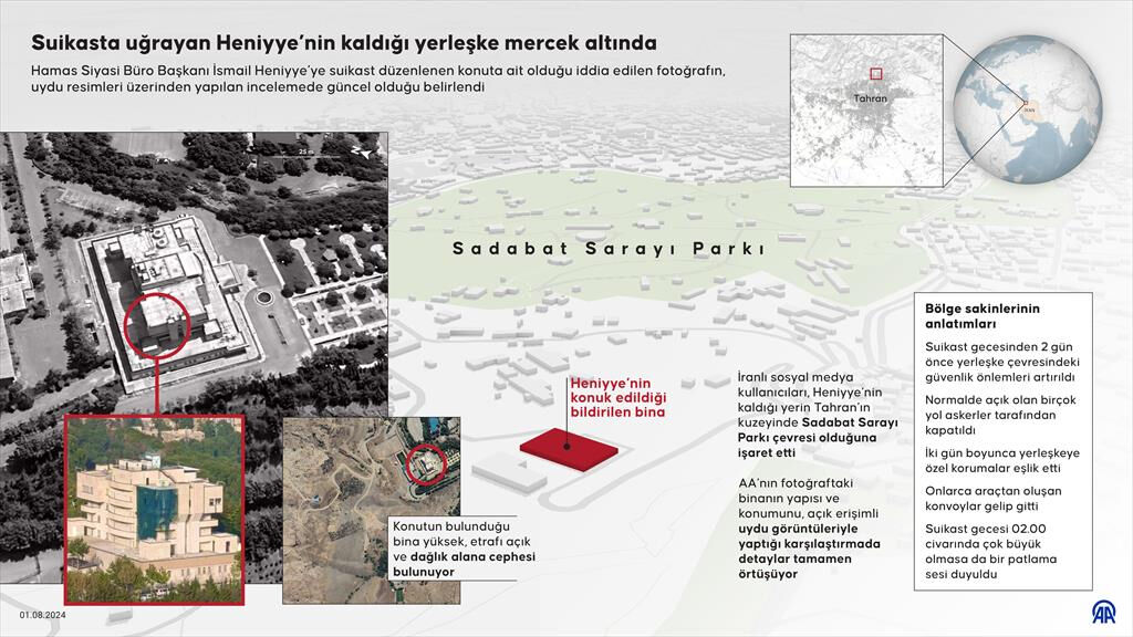 Heniyye'nin konutu mercek altında! 