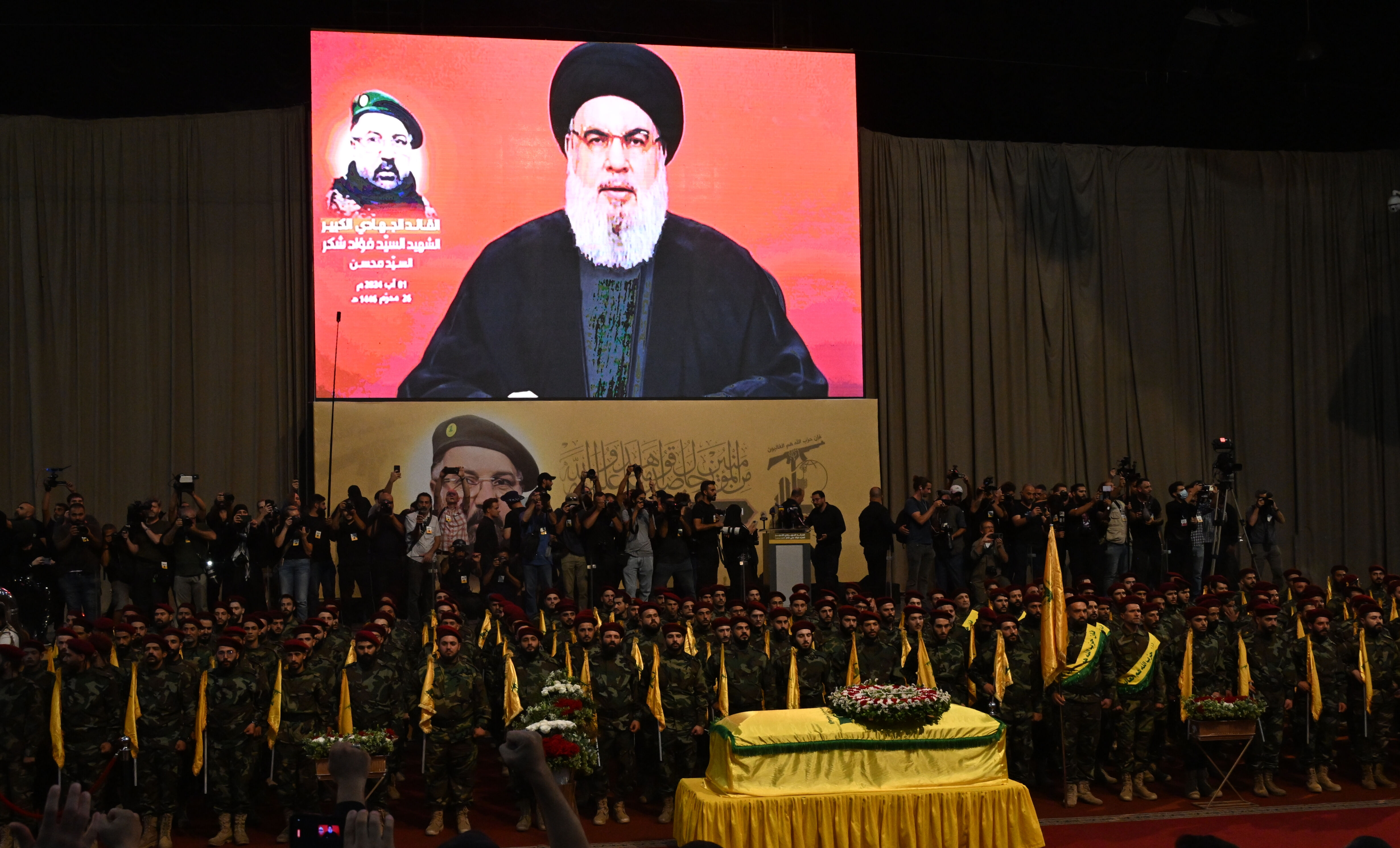 İsrail Nasrallah'ın sağ kolunu öldürmüştü! Cenazede herkes aynı detaya takıldı - 2. Resim