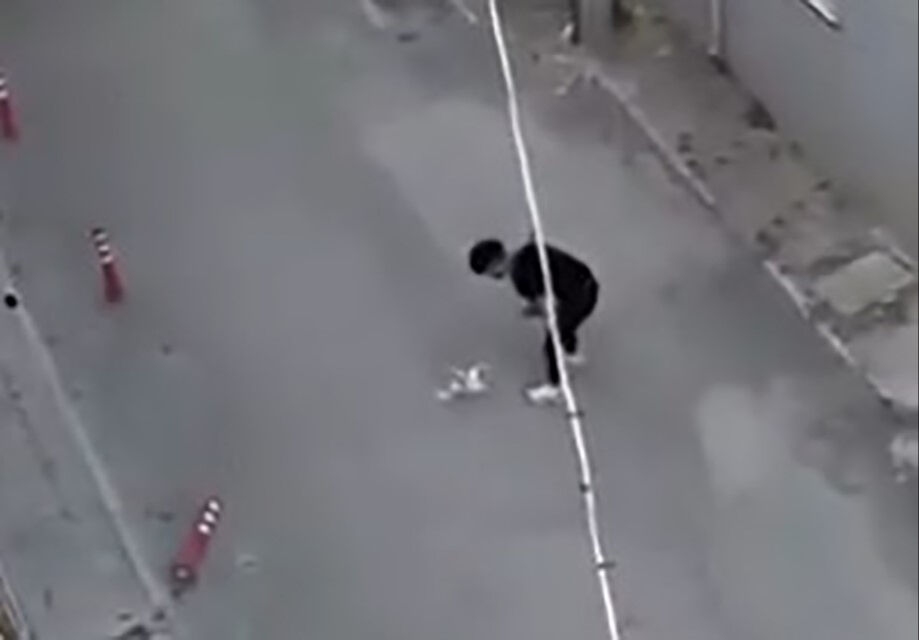 K&ouml;peğe eziyetten yakalandıktan sonra serbest kalan ş&uuml;pheli, vatandaşları tehdit edince yeniden g&ouml;zaltına alındı - 1. Resim