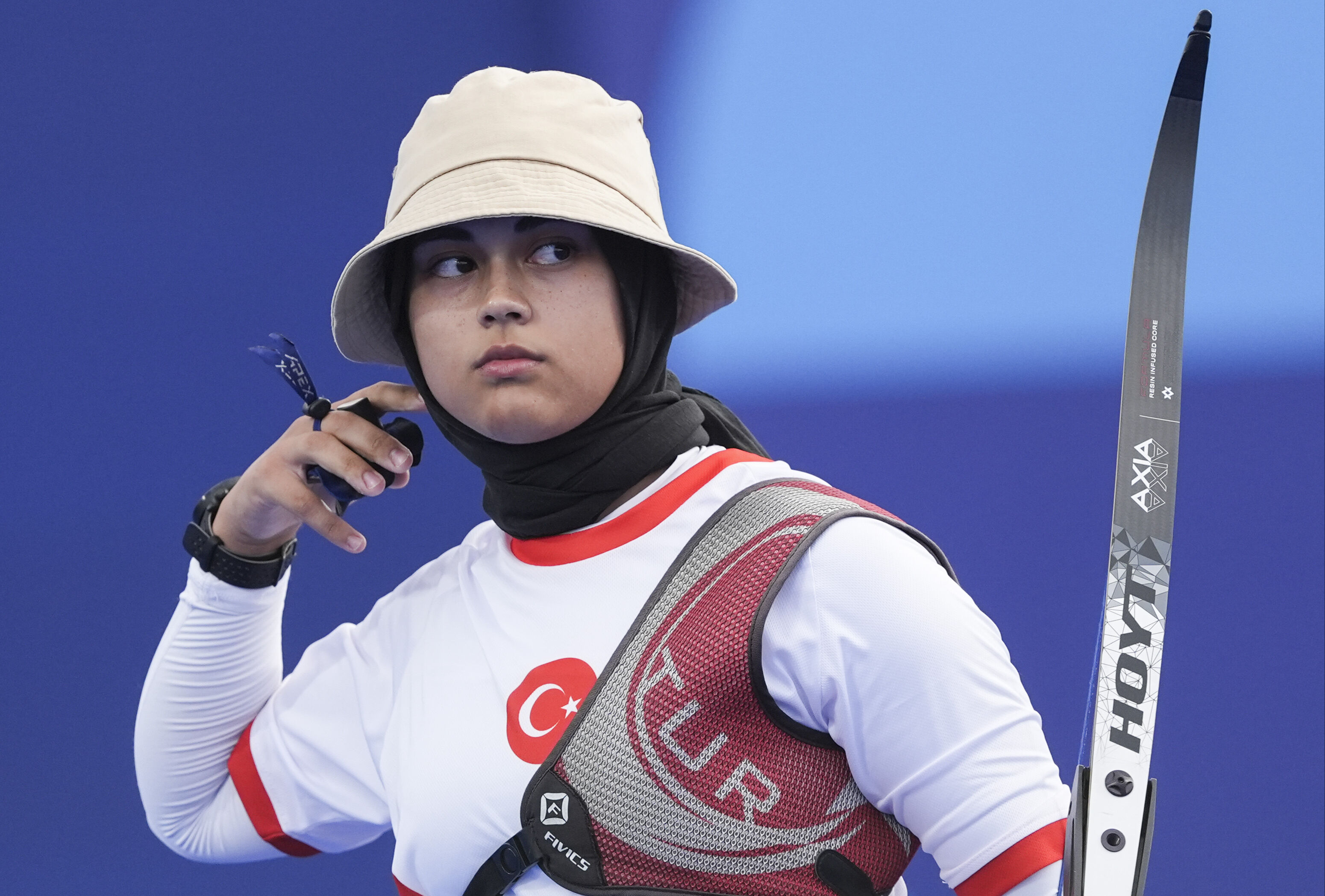 Milli okçu Berra Elif Gökkır, son 16 turuna çıktı | Paris 2024 Milli okçu Berra Elif Gökkır, son 16 turuna çıktı | Paris 2024 - 1. Resim