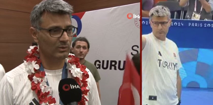 Paris Olimpiyatları'nda atıcılıkta gümüş madalya kazanan Yusuf Dikeç TGRT'ye konuştu: Silahımızı alanlar hariç armağan ediyorum Paris Olimpiyatları'nda atıcılıkta gümüş madalya kazanan Yusuf Dikeç TGRT'ye konuştu: Silahımızı alanlar hariç armağan ediyorum - 1. Resim