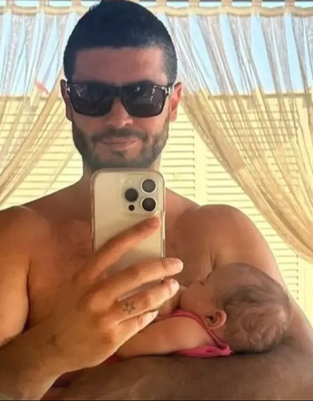 Taze baba Berk Oktay kızı Mira Milena’yı paylaştı, gören herkes ‘maşallah’ dedi - 3. Resim