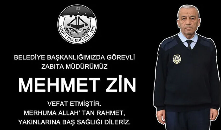 Zabıta Müdürü Mehmet Zin’in ani ölümü! Yakınları kahroldu Zabıta Müdürü Mehmet Zin’in ani ölümü! Yakınları kahroldu - 1. Resim
