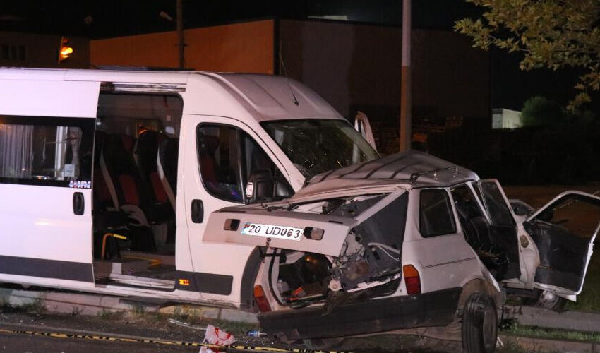 Denizli’de yürek yakan kaza: Karı koca birlikte can verdi - 2. Resim