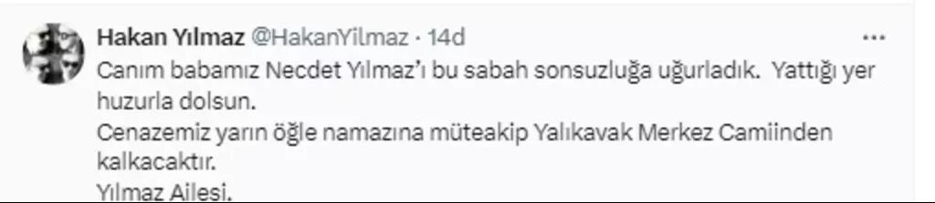 Hakan Yılmaz’ın acı günü! Babasının vefatını film setinde öğrendi - 3. Resim