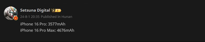 iPhone 16 Pro, batarya kapasitesinde yüzde 10'luk artış bekleniyor - 1. Resim