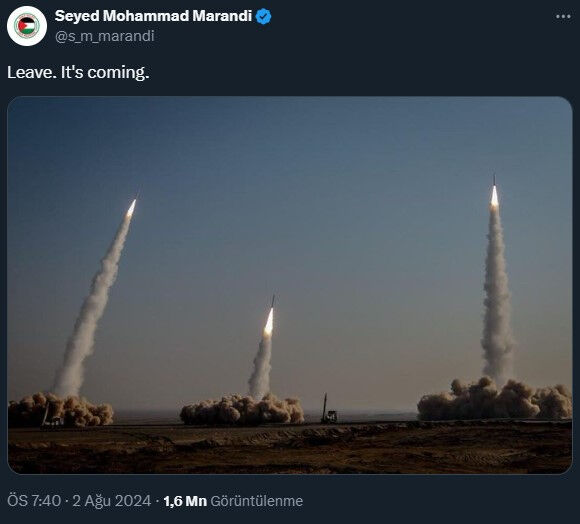 Pezeşkiyan'a savaş yetkisi verildi: İran televizyonları askeri marş çalmaya başladı İsrail'e saldırı bu gece mi? Savaş yetkisi verildi, İran televizyonları askeri marş çalmaya başladı - 1. Resim