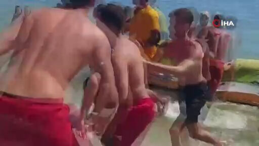 Plajda can pazarı! 4 çocuk için ekipler zamanla yarıştı - 1. Resim