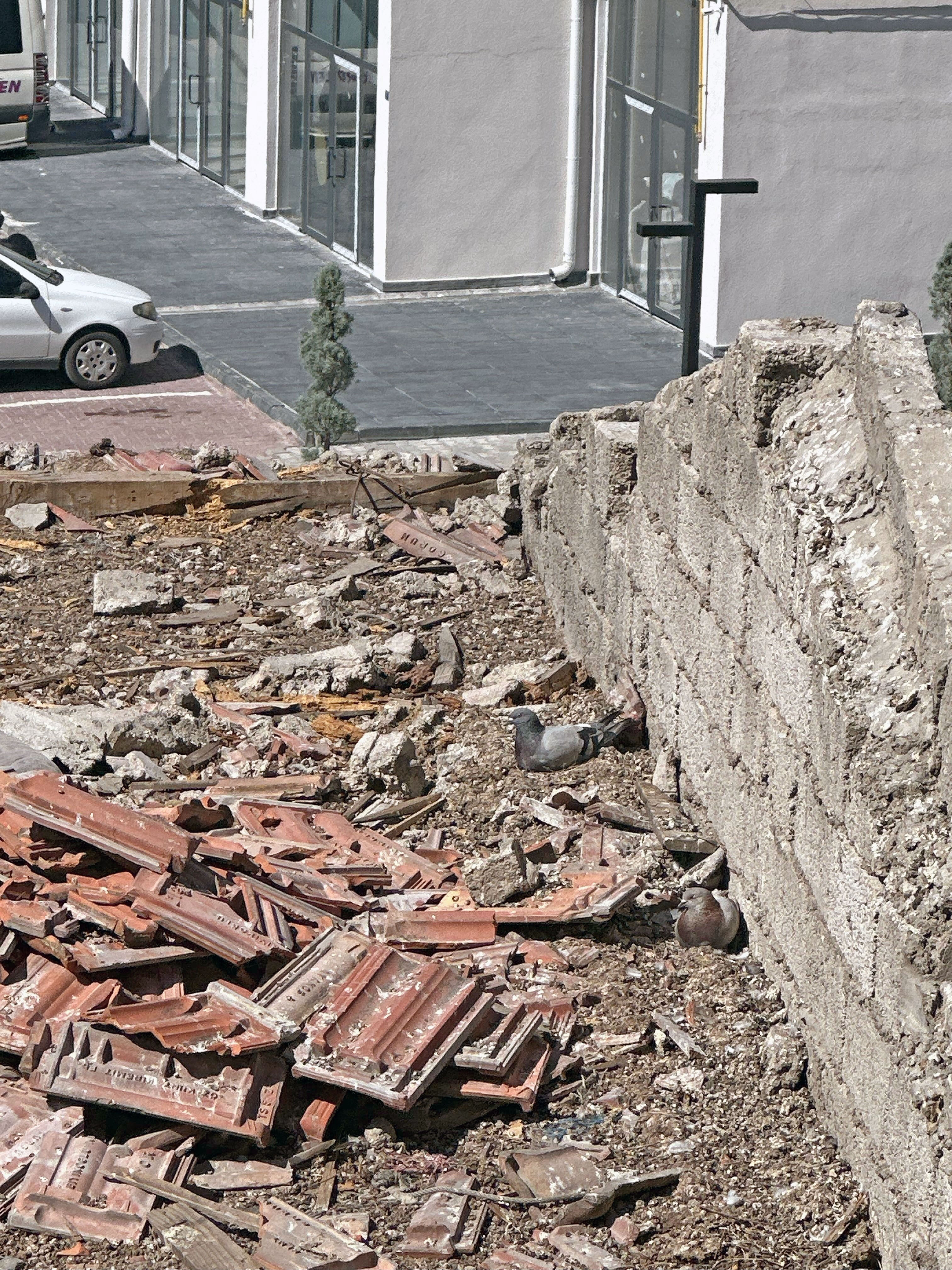 Kayseri'de yıkım esnasında buldular! Apar topar inşaatı durdurdular - 2. Resim