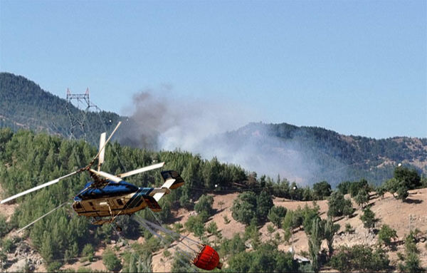 Adana'da baraj gölüne düşen helikopter için ilk çalışma yapıldı Adana'da baraj gölüne düşen helikopter için ilk çalışma yapıldı - 4. Resim