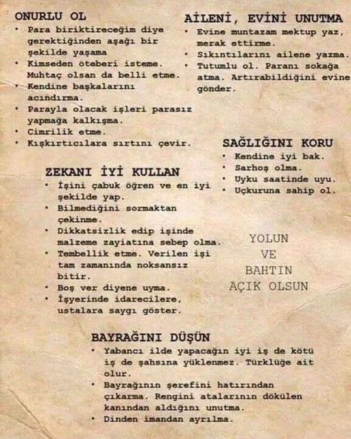 Almanya'ya giden ilk gurbetçilere Türkiye'den altın nasihatler: Sarhoş olma, uçkuruna sahip ol... Almanya'ya giden ilk gurbetçilere Türkiye'den altın nasihatler: