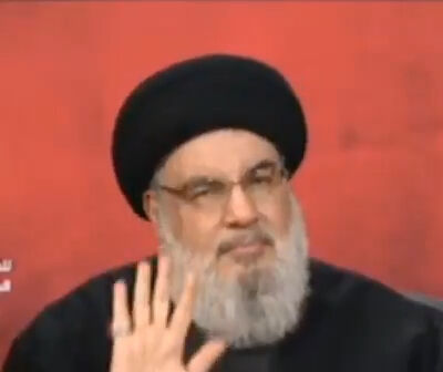 Hizbullah lideri Nasrallah'tan İsrail'e gözdağı: Artık müzakerelerle çözülmeyecek bir sorun - 1. Resim