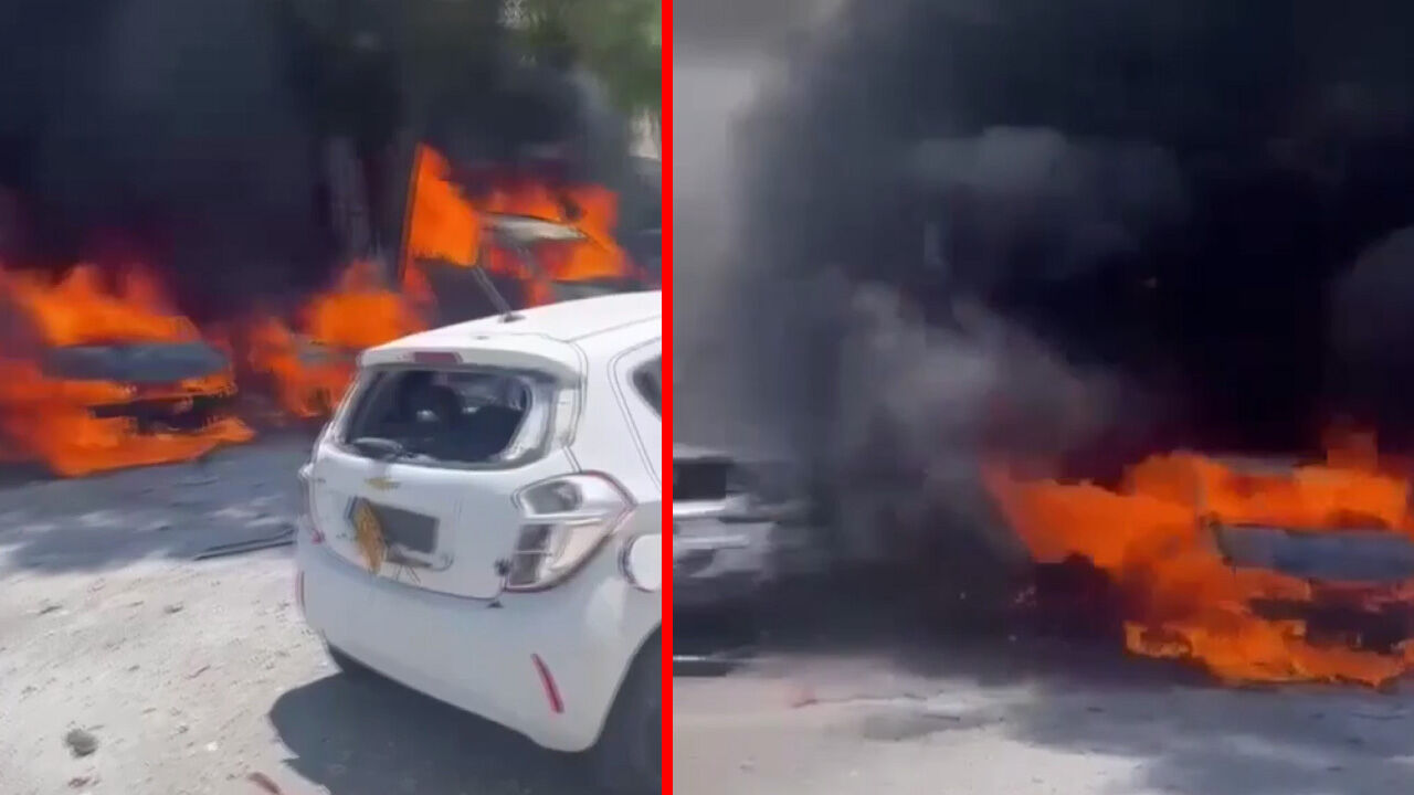 Hizbullah'tan dron sürüsüyle saldırı! İsrail doğruladı: Yaralılar var - 1. Resim