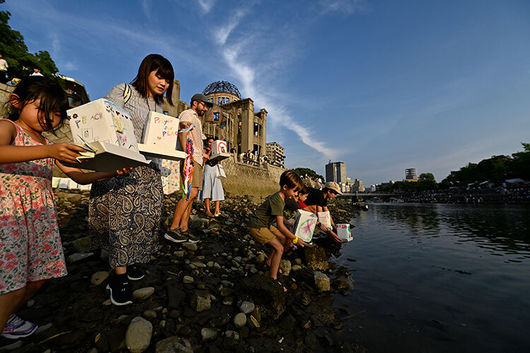 Japonya'daki törende Hiroşima Valisi'nden İsrail'e tepki - 1. Resim