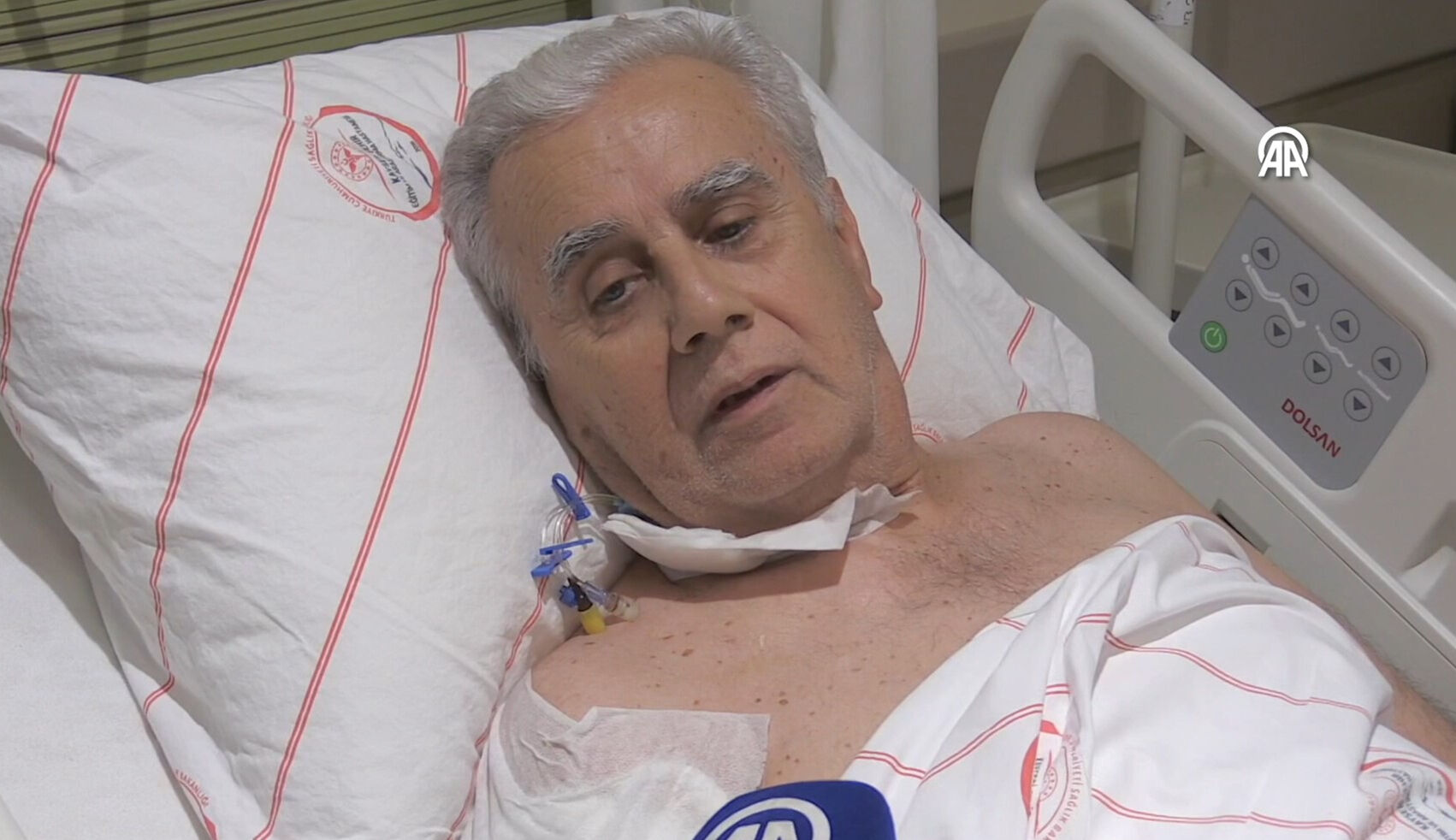 Havuz keyfi felakete döndü! Vücudunun yarısı yandı - 1. Resim