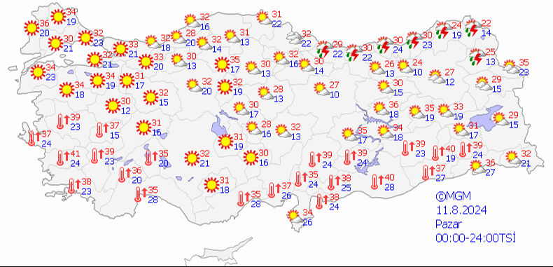 Meteoroloji 5 günlük hava tahmin raporunu yayımladı! Sıcaklık 40 dereceyi aşacak Meteoroloji 5 günlük hava tahmin raporunu yayımladı! Sıcaklık 40 dereceyi aşacak - 5. Resim
