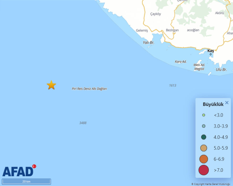 Antalya'da korkutan deprem! AFAD ve Kandilli duyurdu - 2. Resim