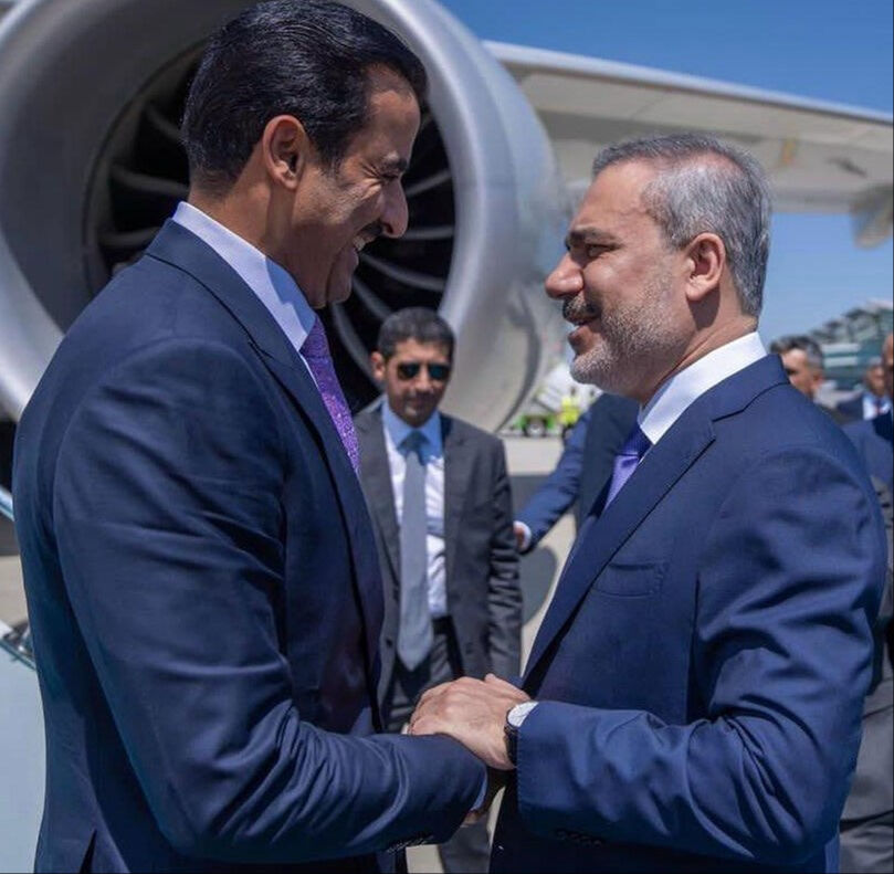 Cumhurbaşkanı Erdoğan, Katar Emiri Temim bin Hamed Al Sani'yi kabul etti Cumhurbaşkanı Erdoğan, Katar Emiri Temim Bin Hamed Al Sani'yi kabul etti - 1. Resim