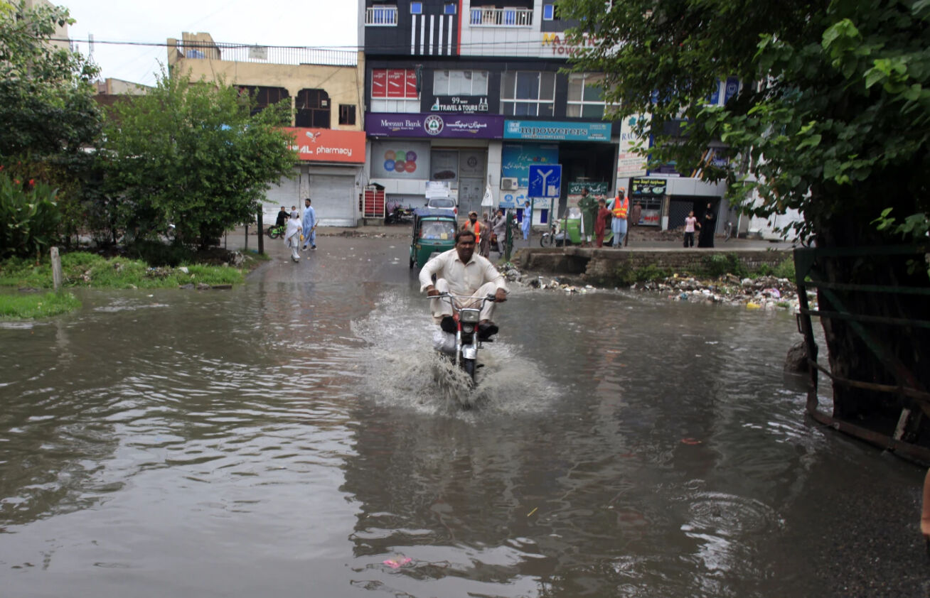 Muson yağmurlarının 6 haftalık bilançosu Pakistan için ağır oldu: 154 ölüm - 1. Resim