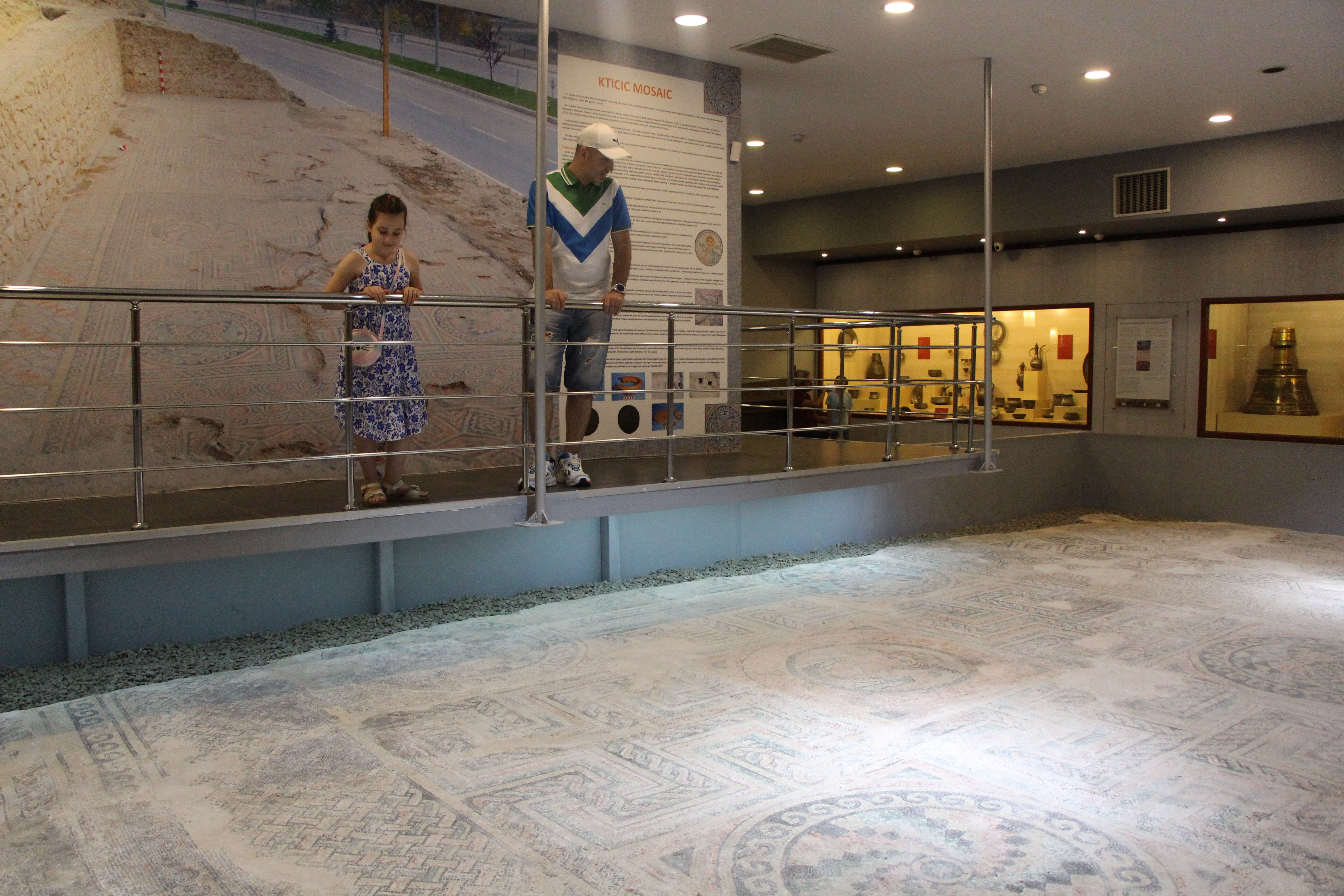 700 yıllık mozaikteki sır 11 yıl sonra çözüldü! Amasya Müzesinde dikkat çeken çalışma! - 1. Resim