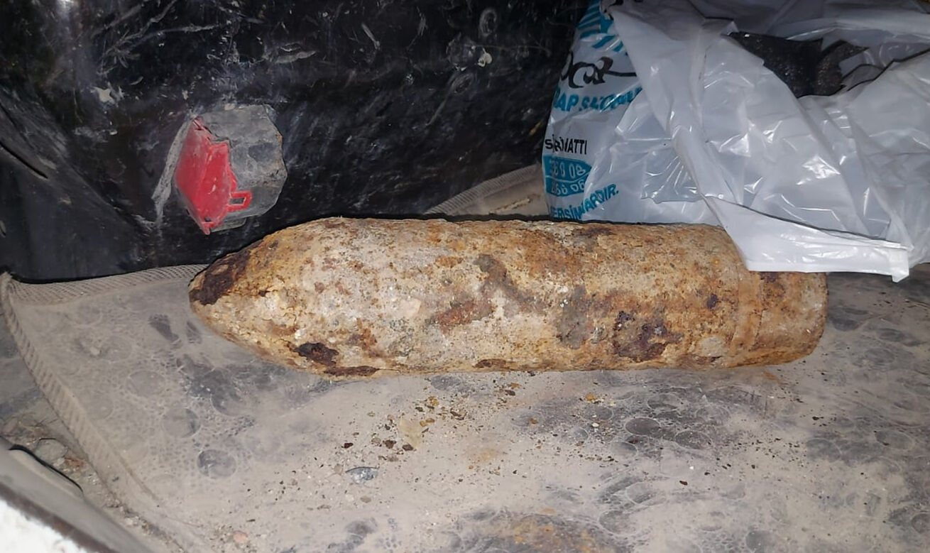 Doğal gaz çalışması sırasında bulundu! Hemen telefona sarıldılar - 1. Resim