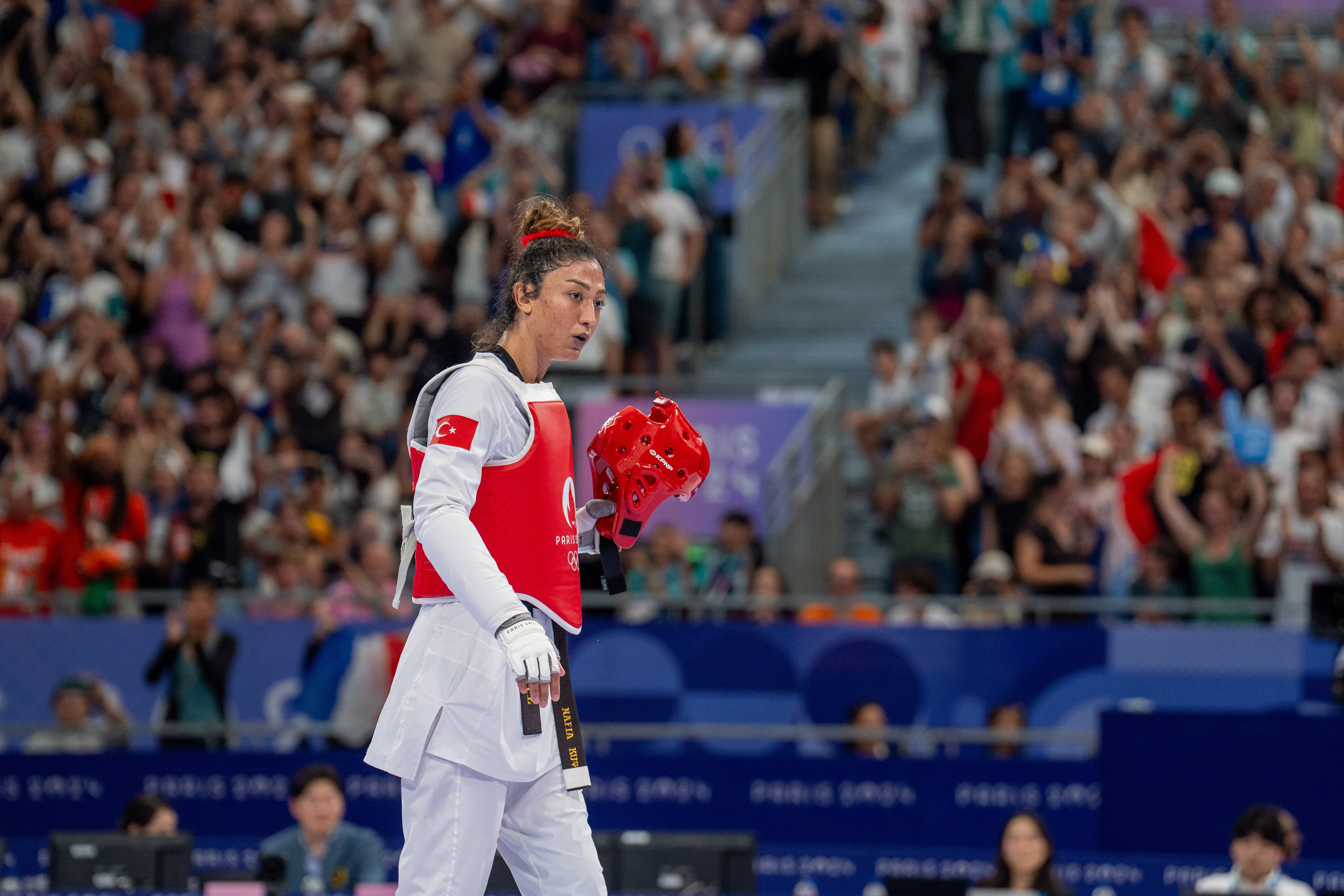 Nafia Kuş Aydın'dan madalya! Milli tekvandocu Olimpiyat üçüncüsü olarak Paris'e veda etti - 1. Resim