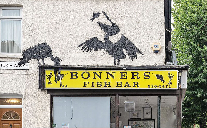 Banksy ne yapmaya çalışıyor? Londra'yı hayvanat bahçesine çevirdi - 1. Resim