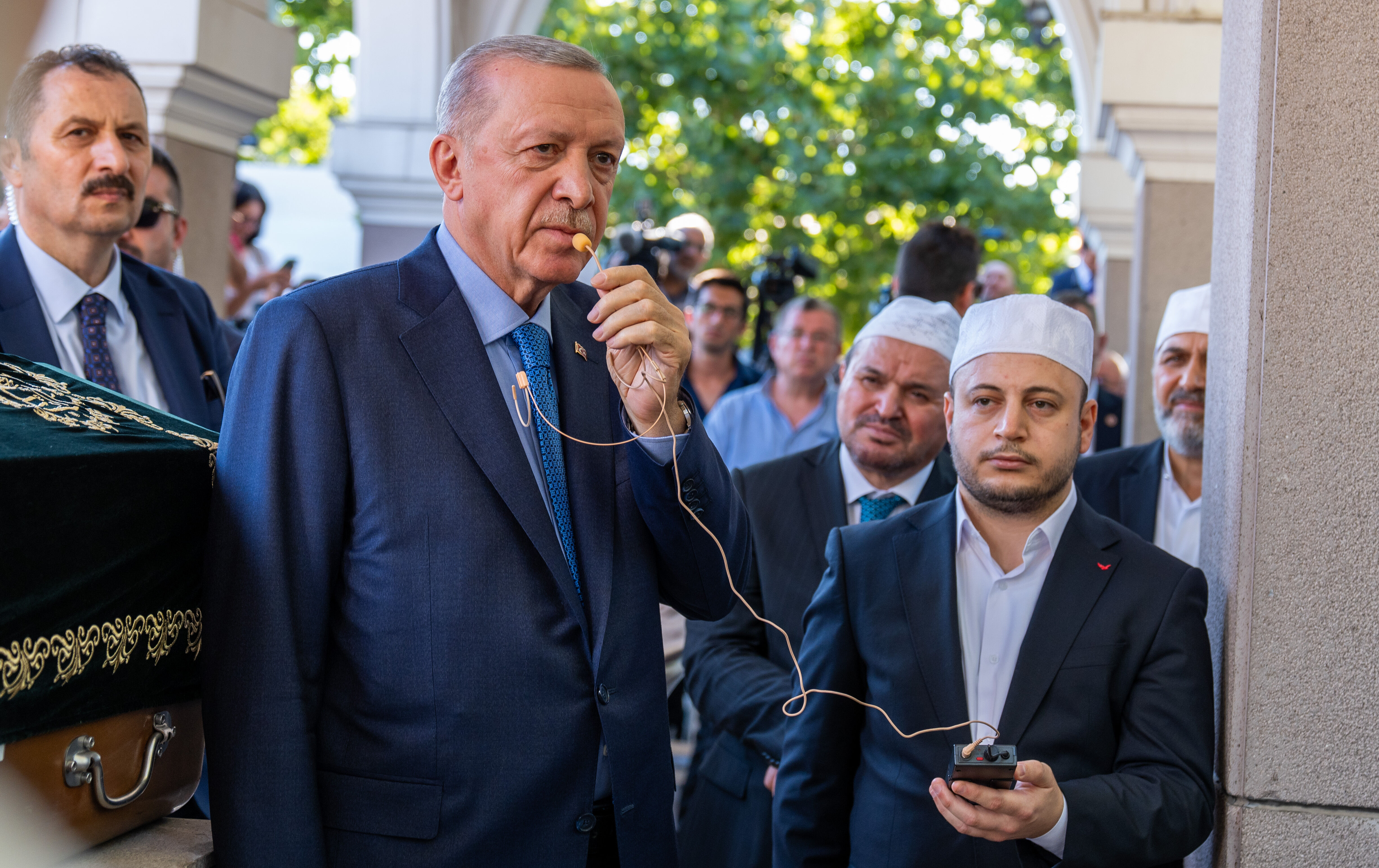 Mehmet Doğan son yolculuğuna uğurlandı! Cenazeye Erdoğan da katıldı - 1. Resim