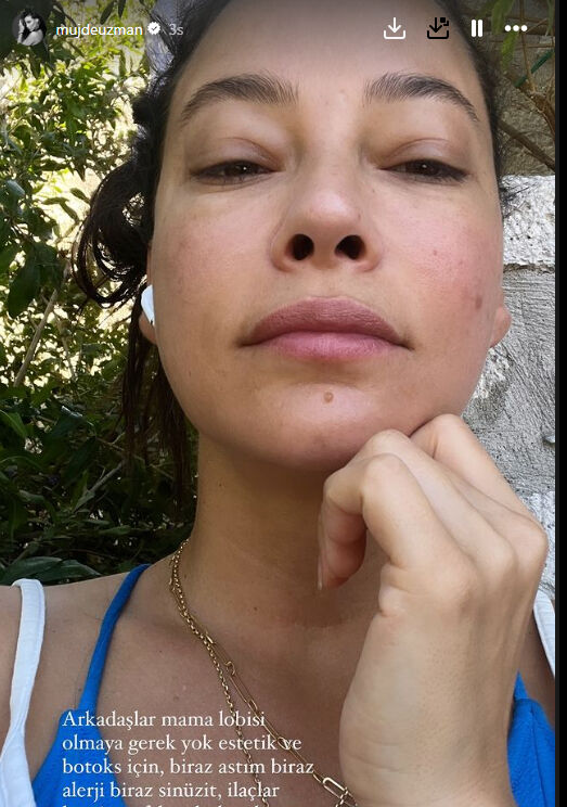 Müjde Uzman kriz geçirdi! Apar topar hastaneye kaldırıldı - 1. Resim