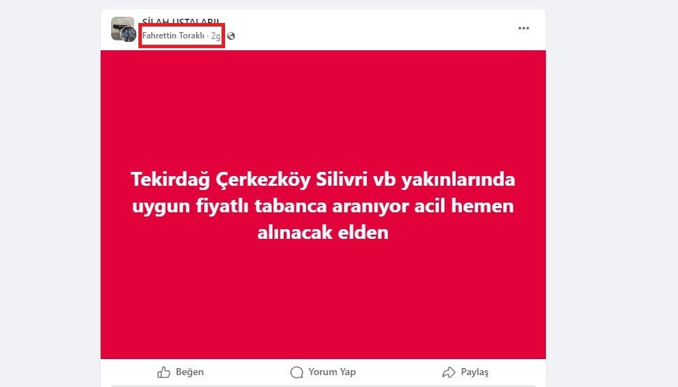 Sedef'i katledip intihar etmişti: Katil zanlısı 'acil' koduyla silah aramış - 1. Resim