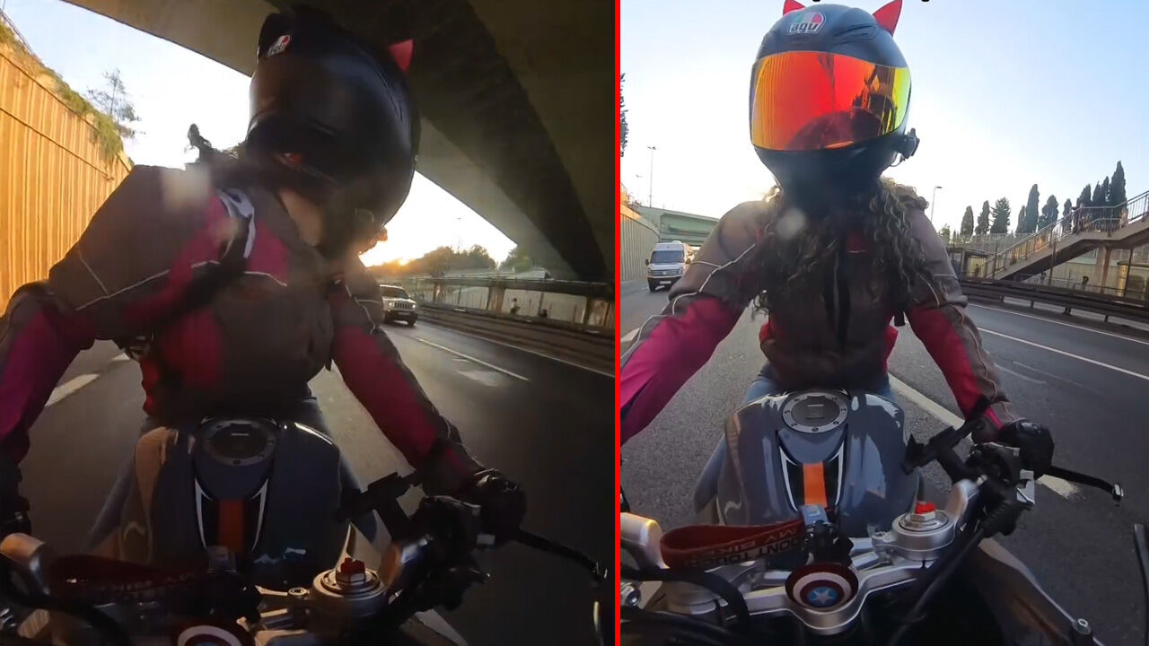 Seyir halinde akılalmaz olay! Cep telefonunu düşürdü otobanda durup bekledi - 1. Resim