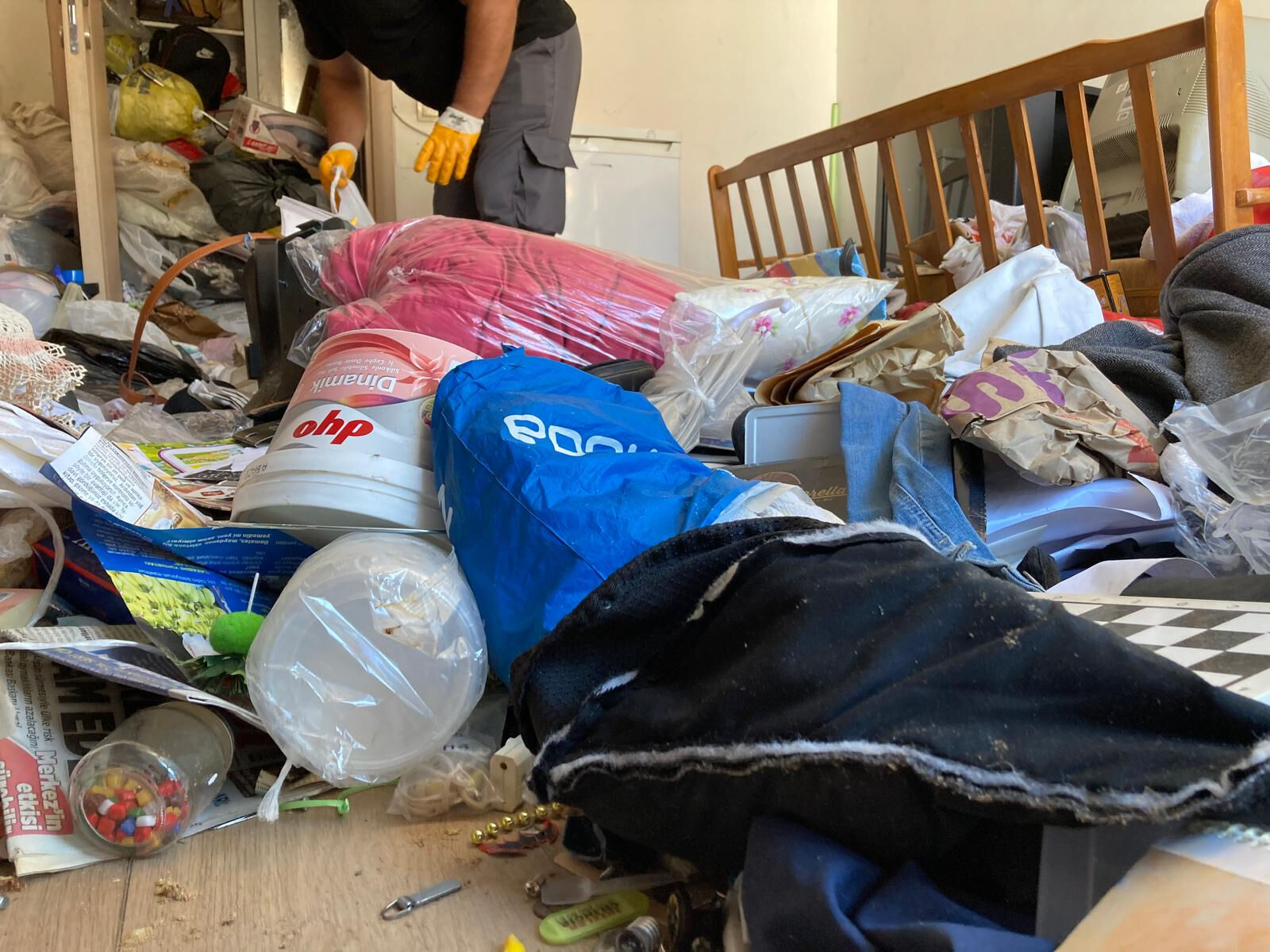 Bu ev çöpten arınmıyor! Geçen yıl 50 ton bu yıl 30 ton - 1. Resim