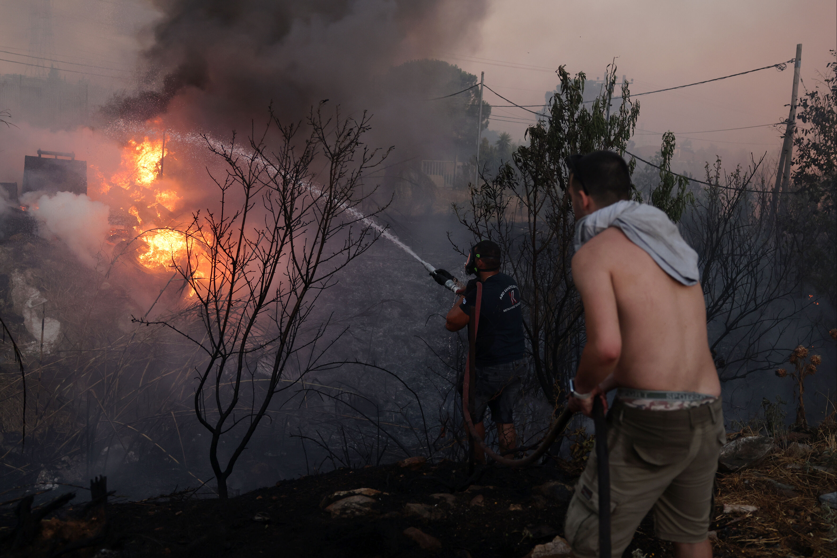 Türkiye'den Yunanistan'a uçak ve helikopter desteği - 1. Resim