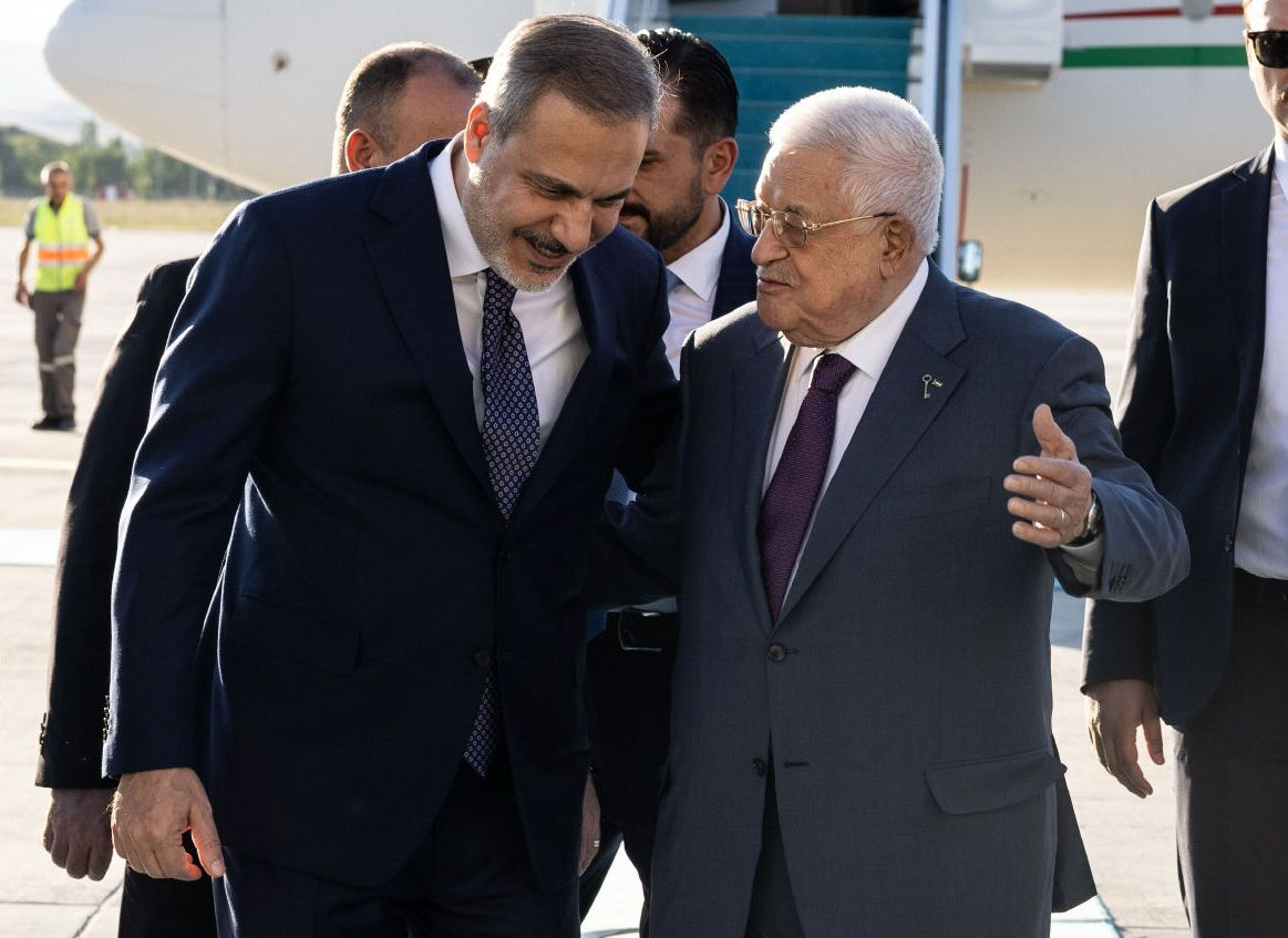 Erdoğan, Mahmud Abbas ile bir araya geldi - 1. Resim