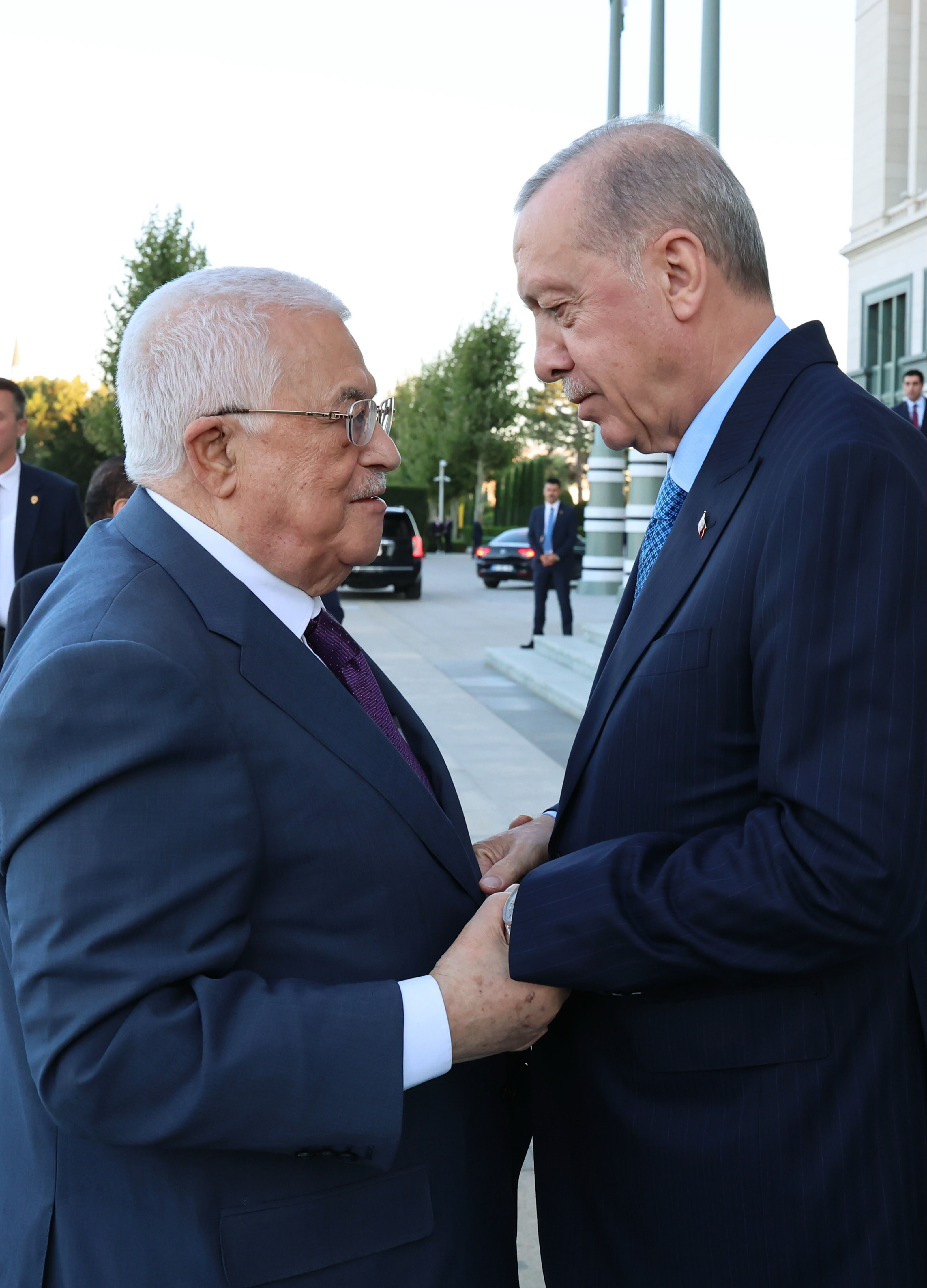 Erdoğan, Mahmud Abbas ile bir araya geldi - 2. Resim