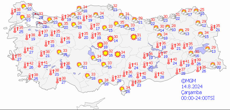 Meteoroloji Marmara ve Ege'yi işaret etti, tek tek uyardı! Dikkatli ve tedbirli olunması gerekiyor... - 1. Resim