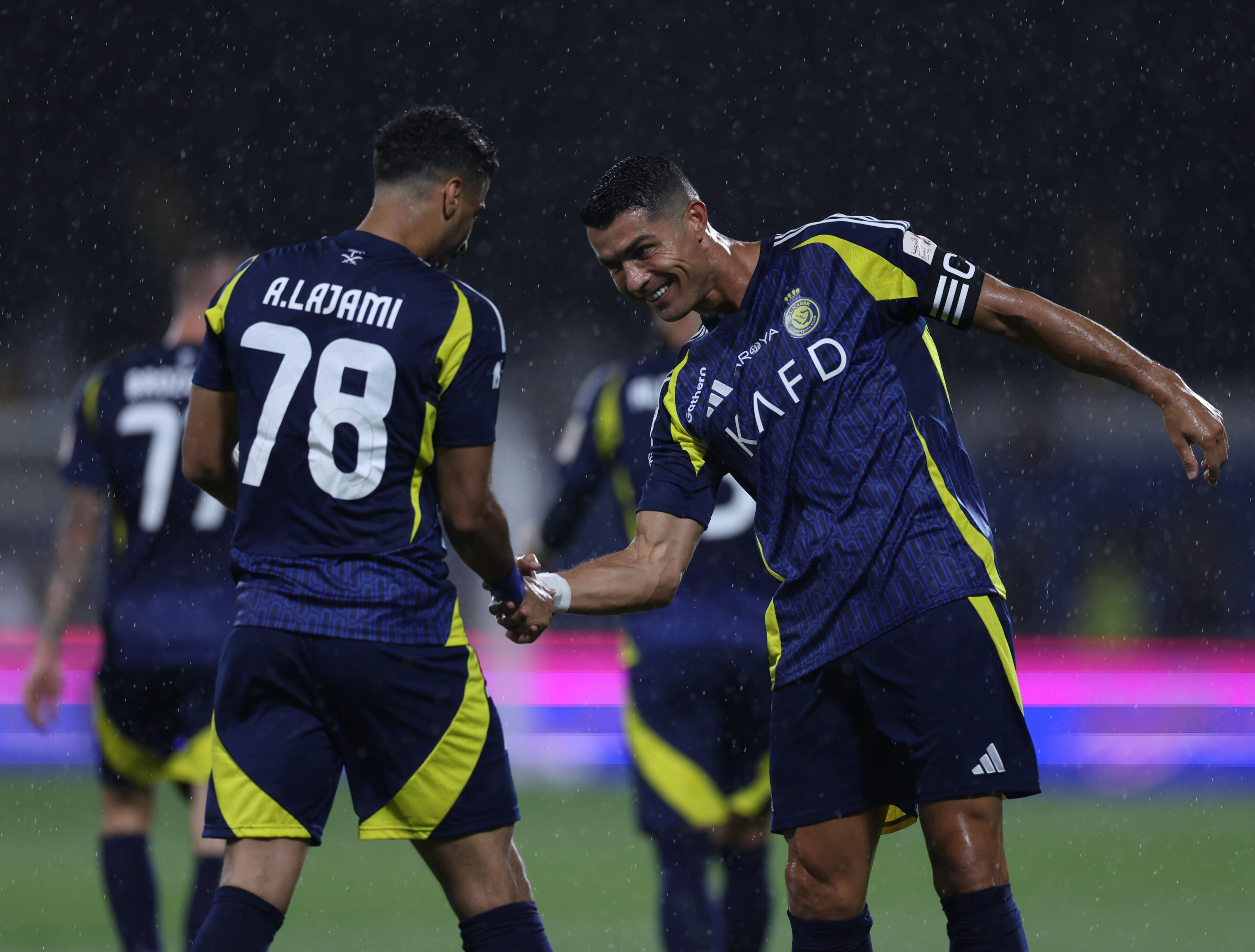 Al-Nassr'ın yıldızı Ronaldo, Al Taawon maçında tarihe geçti! Bunu başaran ilk futbolcu... - 2. Resim