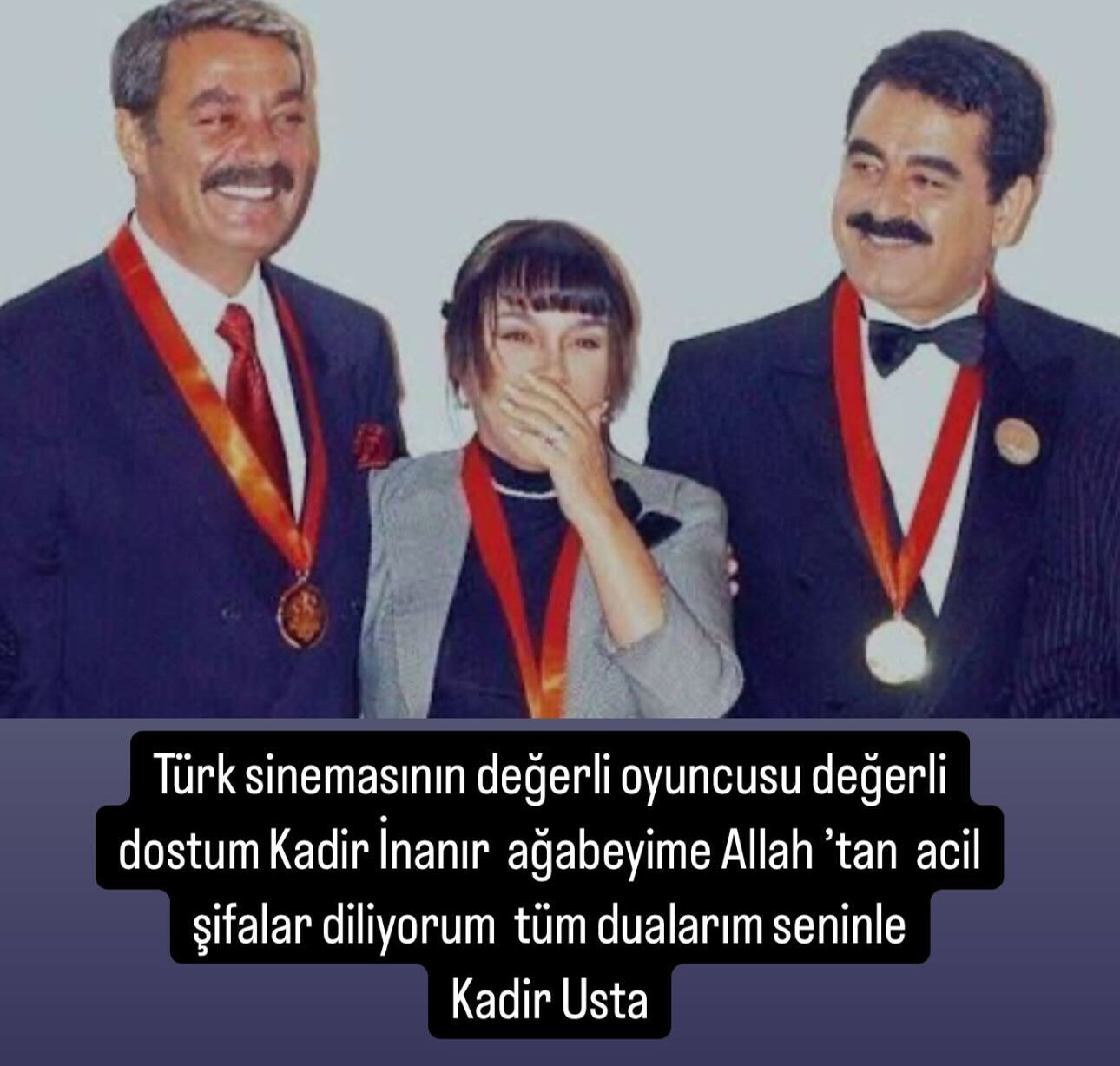 Kadir İnanır felç mi kaldı? Jülide Kural’dan cevap gecikmedi, İbrahim Tatlıses'ten de paylaşım geldi - 2. Resim