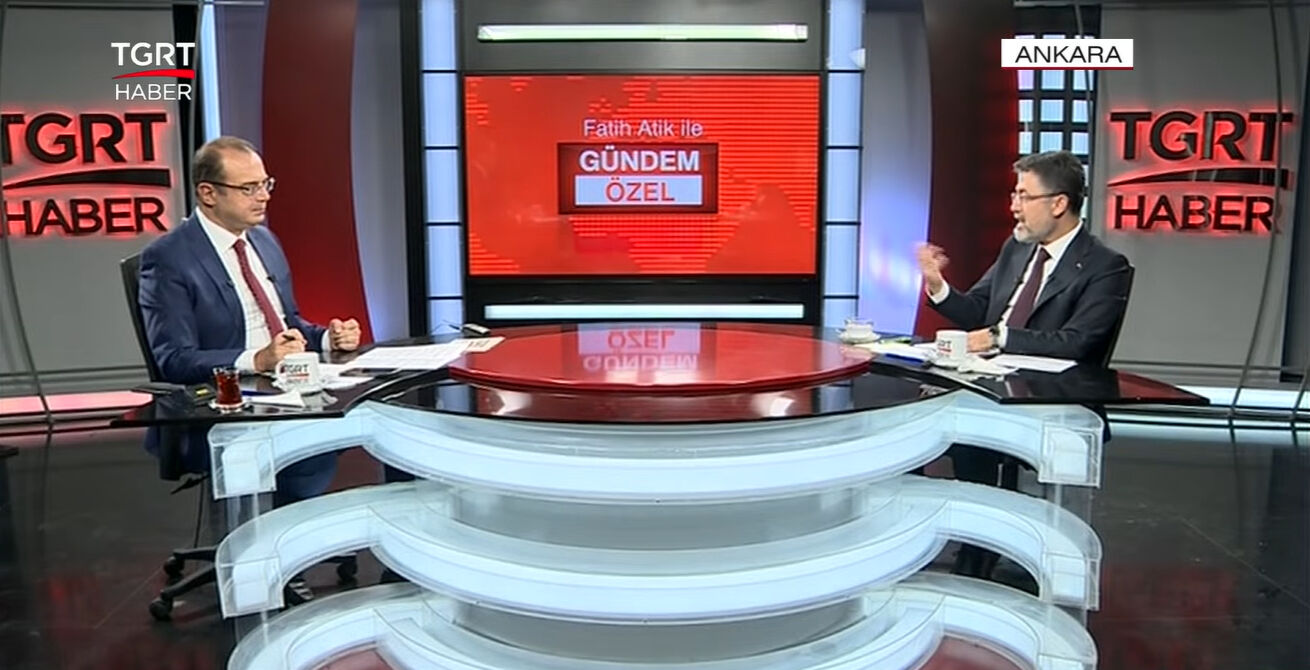 Tarım ve Orman Bakanı İbrahim Yumaklı'dan orman yangını uyarısı! Yarından itibaren 3 gün... Tarım ve Orman Bakanı Yumaklı TGRT Haber'de önemli açıklamalarda bulunuyor - 1. Resim