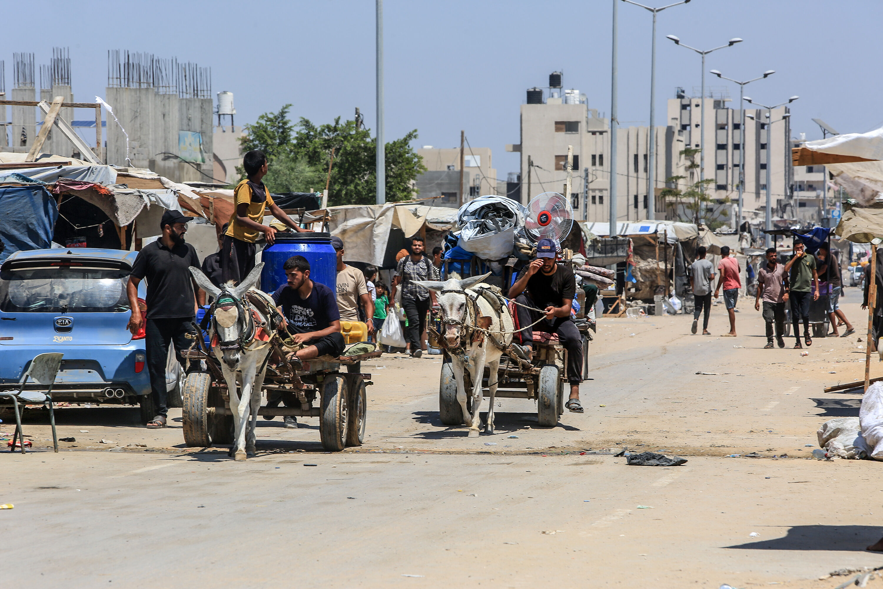 Gazze'de zorunlu göç... İsrail hiç beklemeden vurdu, Hamas 