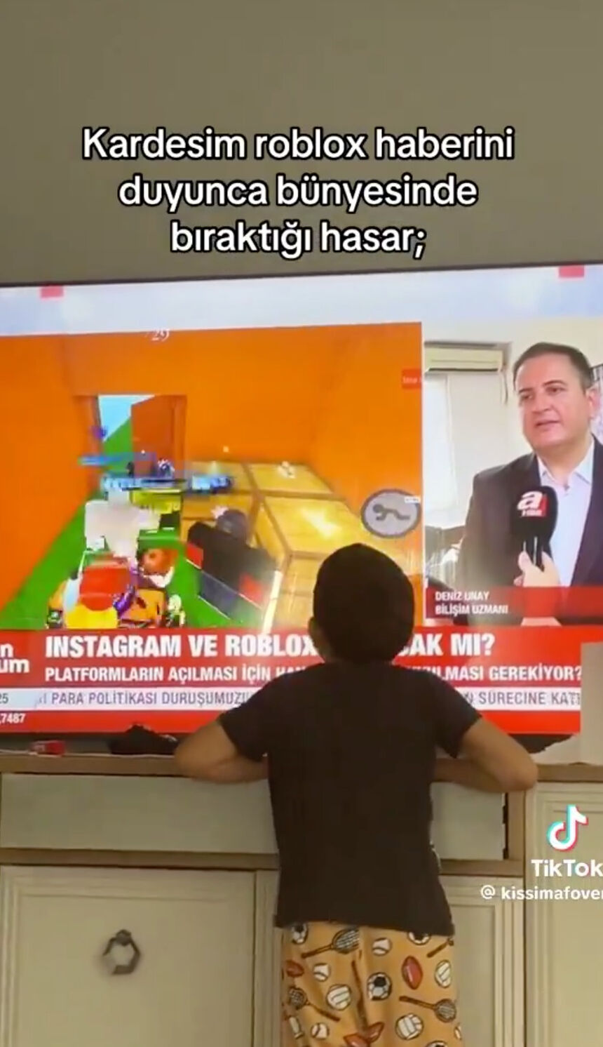 Küçük çocuktan Roblox'un kapatılmasına şaşırtan tepki! Uzman isimden ailelere uyarı - 1. Resim